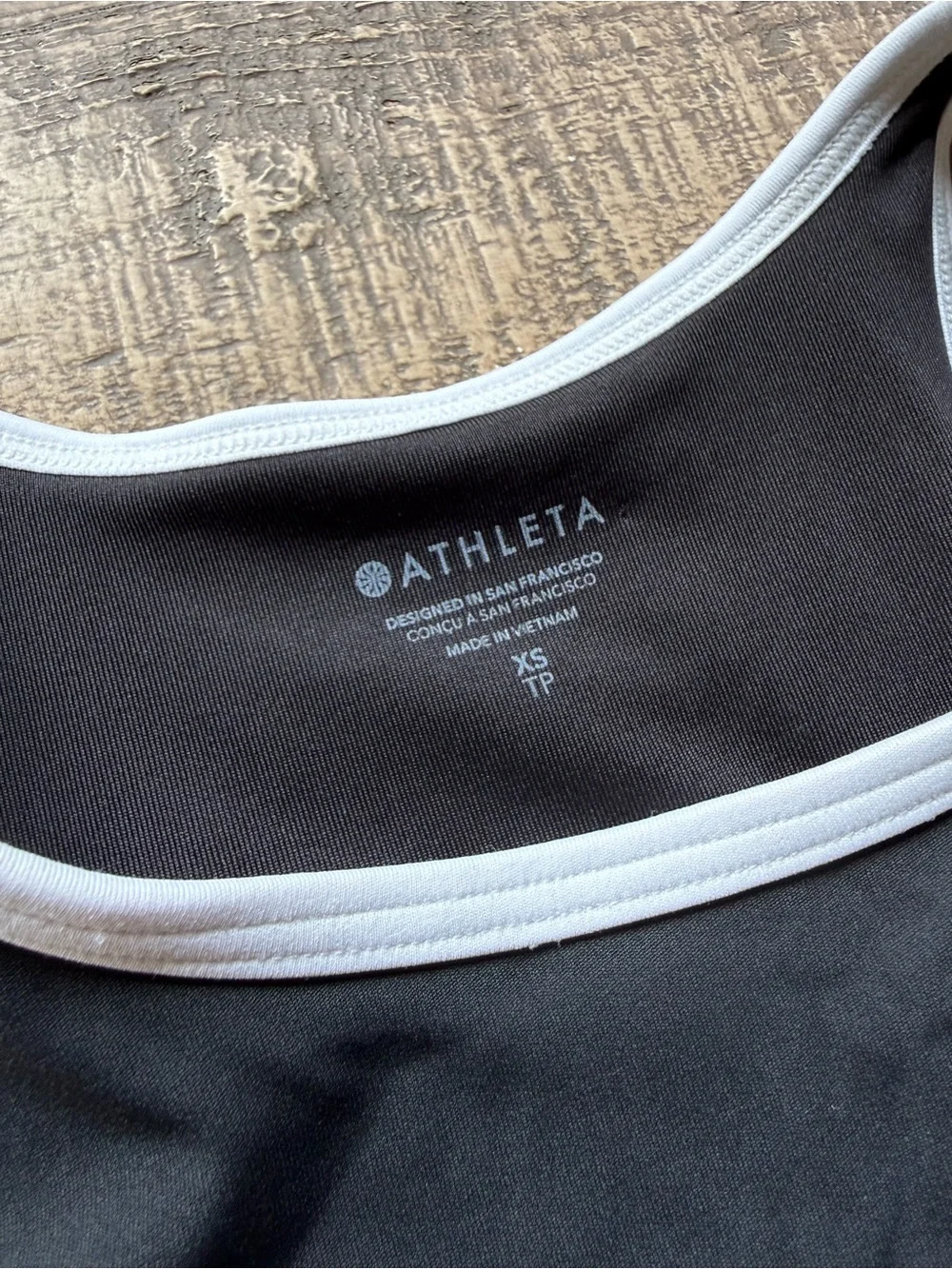 Athleta Seabreeze Crop Bikini Top Size XS